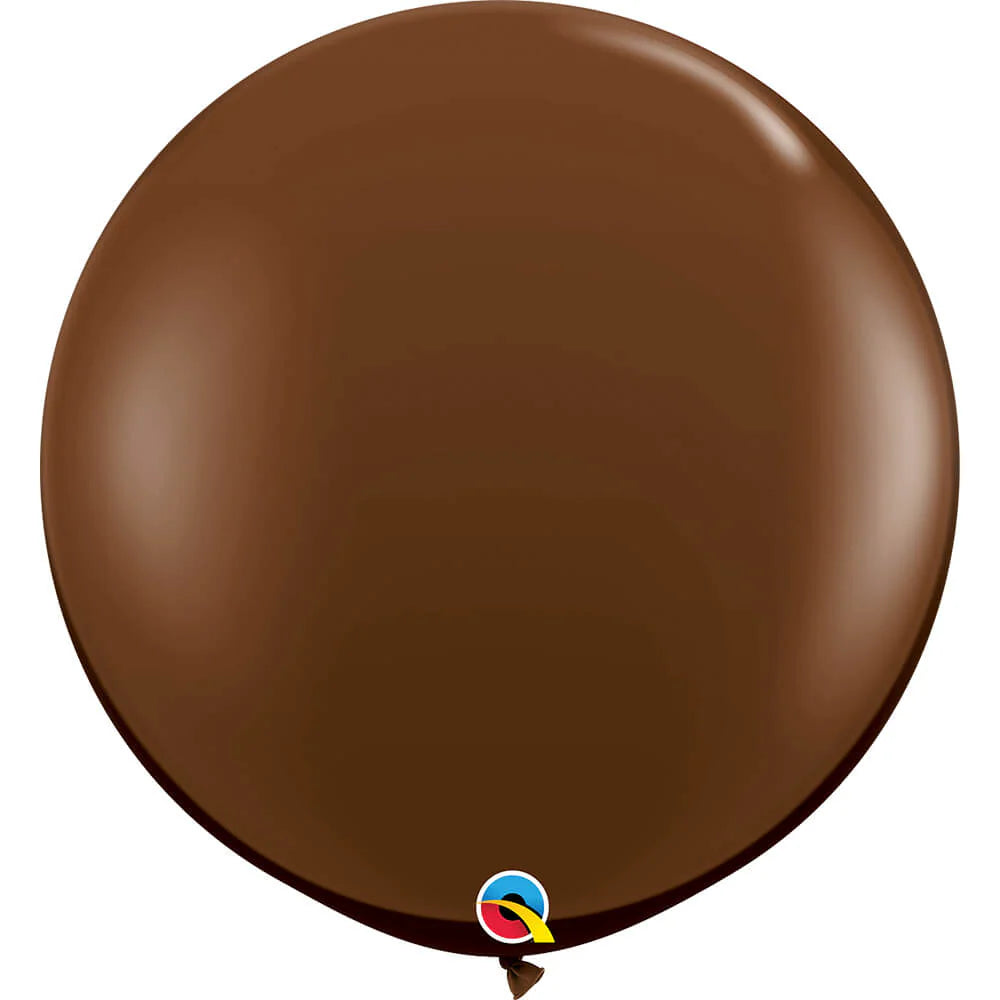 Qualatex 30'' Chocolate Brown Latex balloons (2)