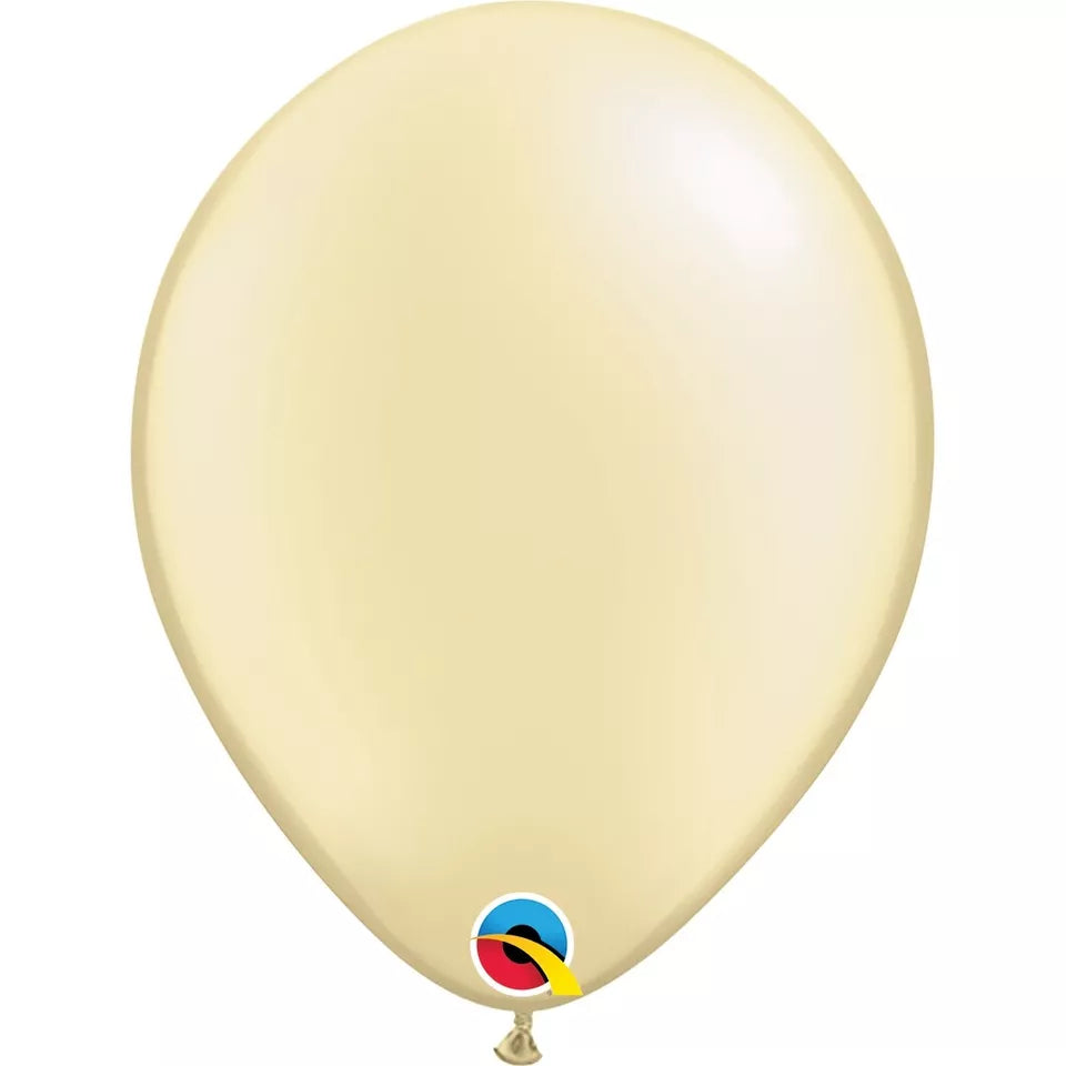 Qualatex 5'' Pearl Peach 100ct Latex balloons