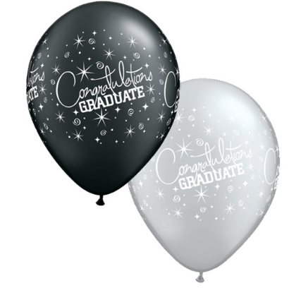 Qualatex 11'' Congratulations Graduate print latex balloons (25)