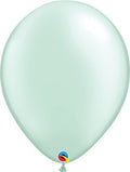 Qualatex 16'' Pearl Mint Green latex balloons (50)