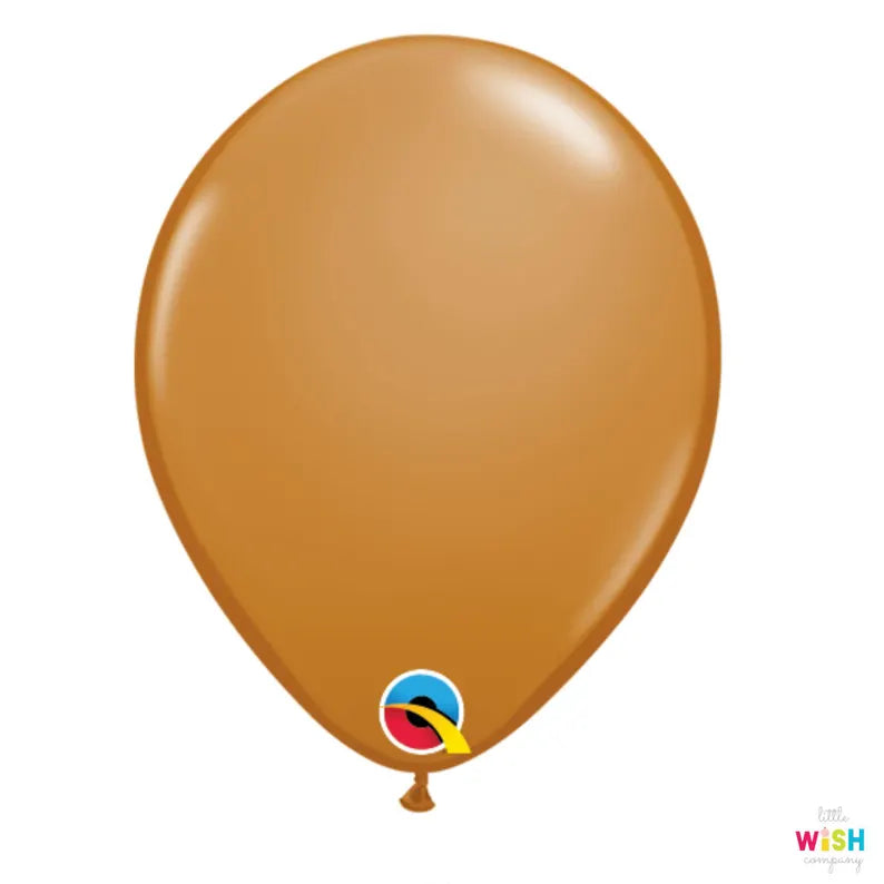 Qualatex 16'' Mocha Brown latex balloons (50)
