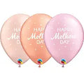 Qualatex 11'' Mothers Day Polka dot latex balloons 25ct
